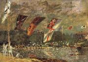 Jean-Antoine Watteau Regattas at Molesey Spain oil painting artist